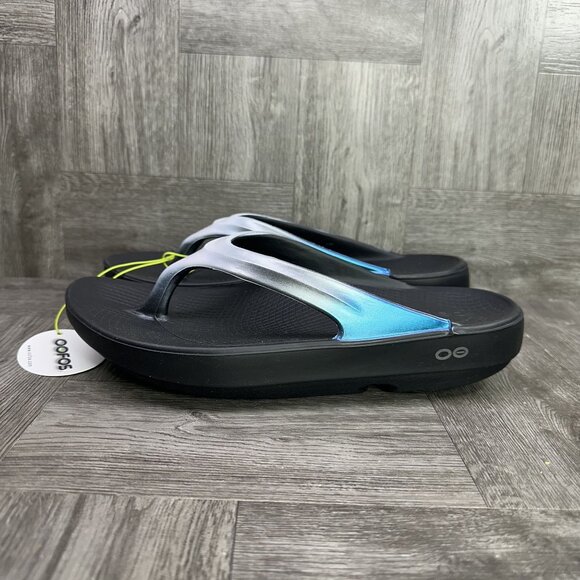 OOFOS OOlala Luxe Women's size 6/EURO 37 Thong Comfort Sandals - Picture 2 of 8